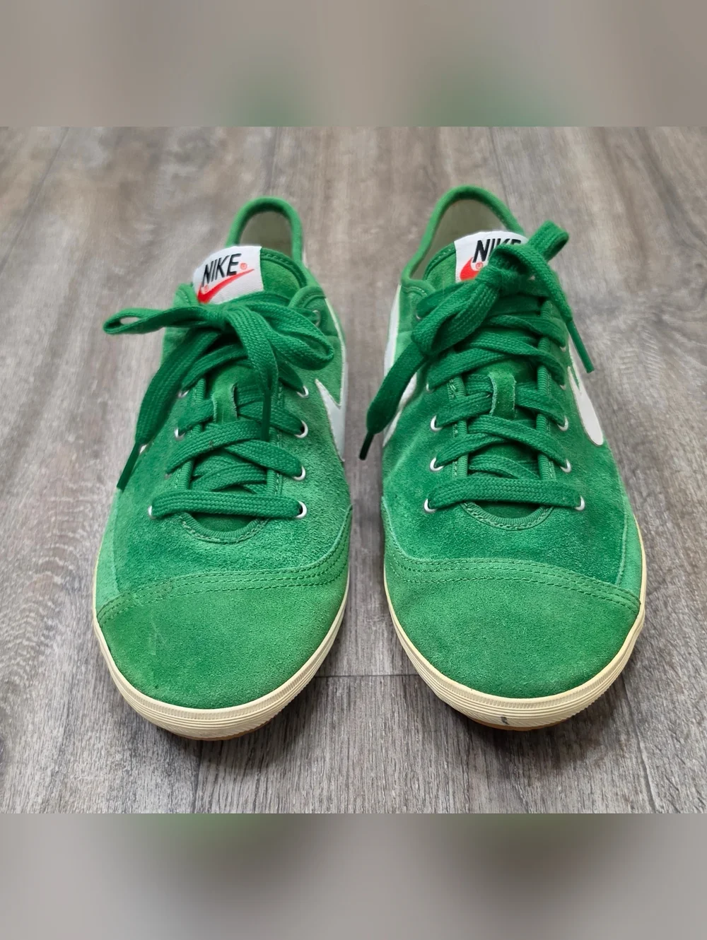 Men's Vintage Nike Flash Leather Sneakers-Size 9